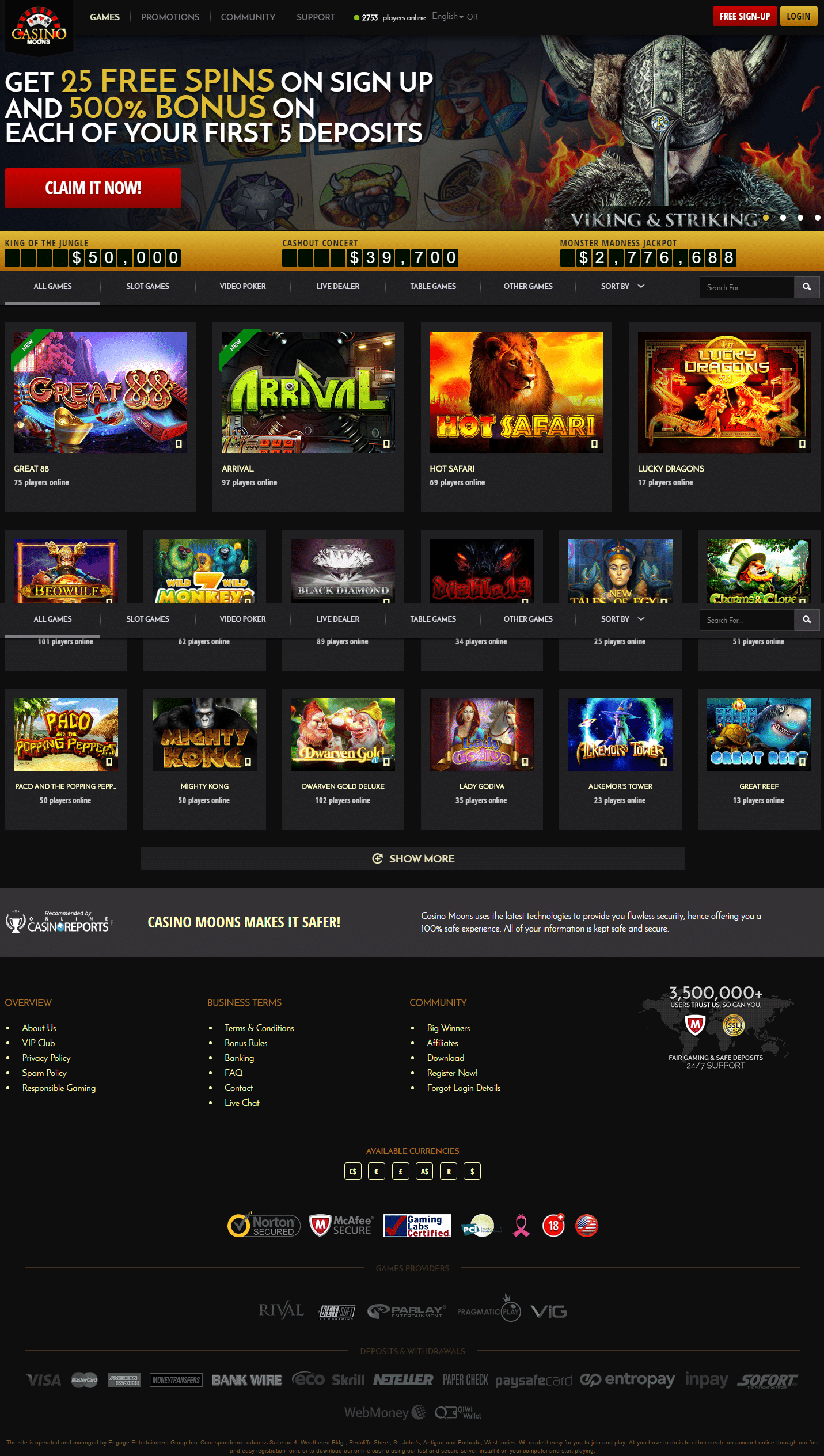 Bonus codes no deposit casinos