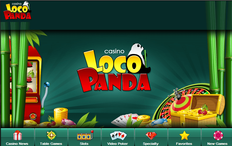 Loco Panda Casino welcoming you to an entertaining and fun casino