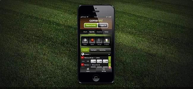 Mobile on the go betting with Come On Sportsbook