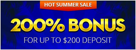 Rich Casino Hot Summer Sale 200% Bonus