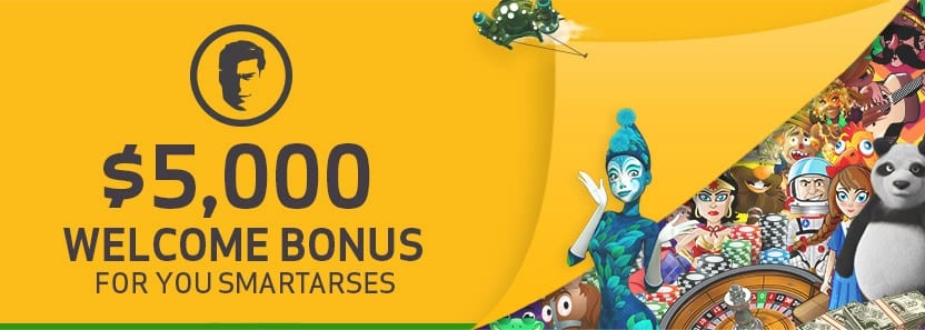 Joe Fortune $5000 Welcome Bonus