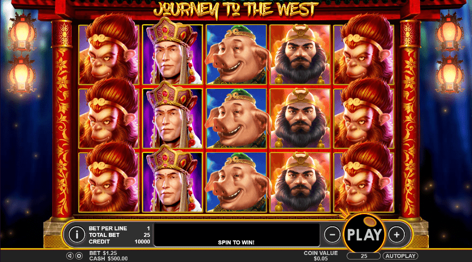 Journey to the West Pragmatic Play Wukong, Xuanzang, Zhu and Sha