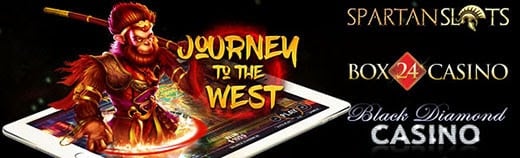 Journey to the West Pragmatic Play; Black Diamond Casino; Box 24 Casino; Spartan Slots