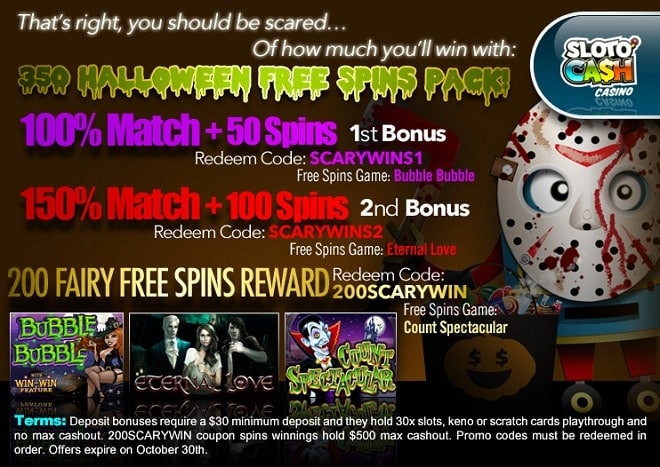 SlotoCash Casino Halloween