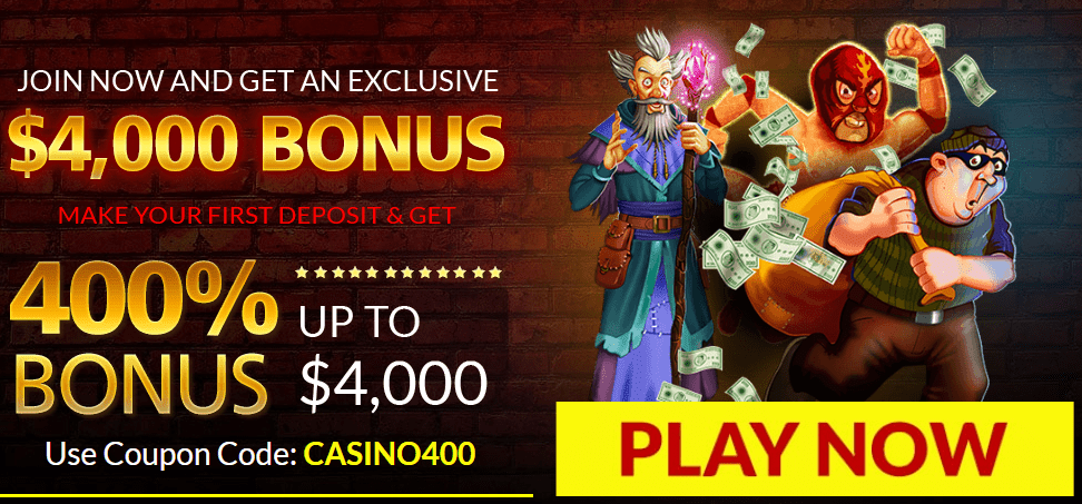 Planet7 Casino 400% First Deposit Bonus up to $4000