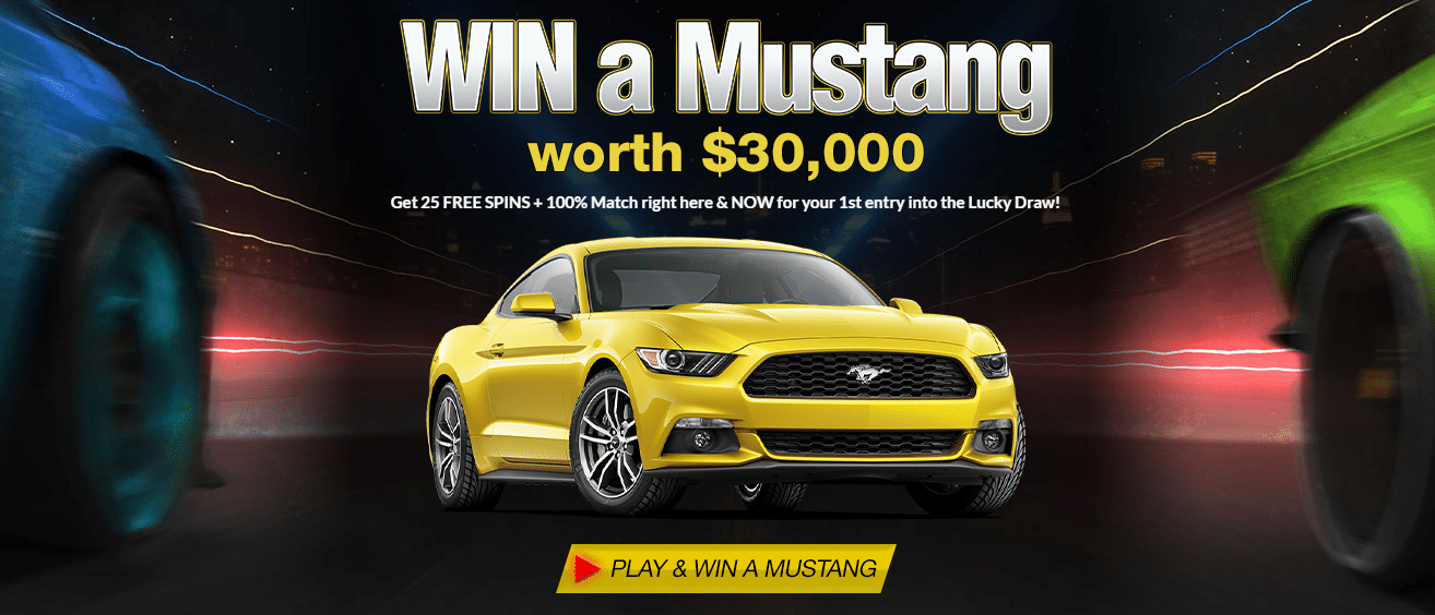 Lucky Creek Casino Midnight Racer Win A Mustang