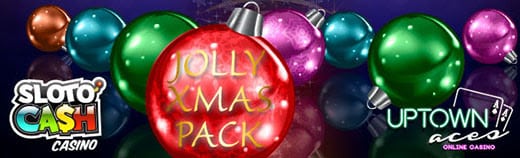 SlotoCash Casino Uptown Aces Jolly Xmas Pack