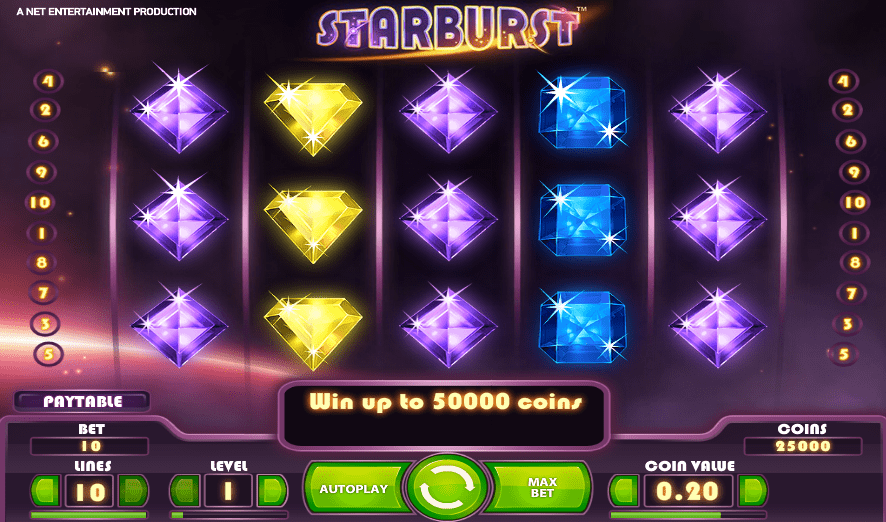 GrandWild Casino Starburst NetEnt FREE Spins