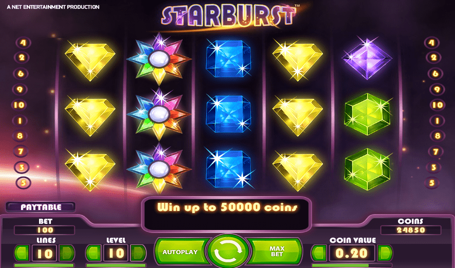 VIP Stakes Casino Starburst NetEnt FREE Spins