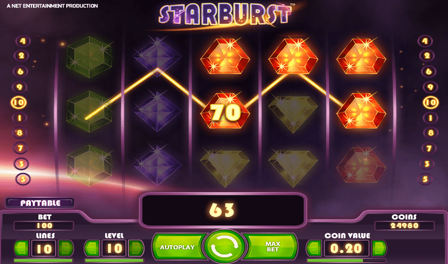 Calvin Casino Starburst NetEnt FREE Spins