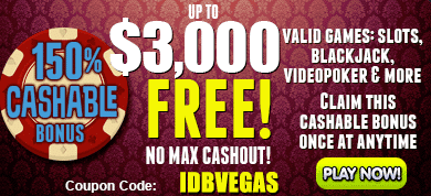 Vegas Casino Online 150% up to $3000 Welcome Bonus