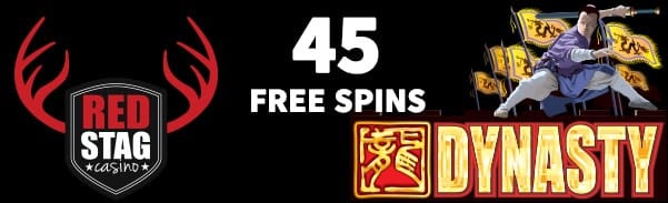 Red Stag Casino Dynasty 45 FREE Spins