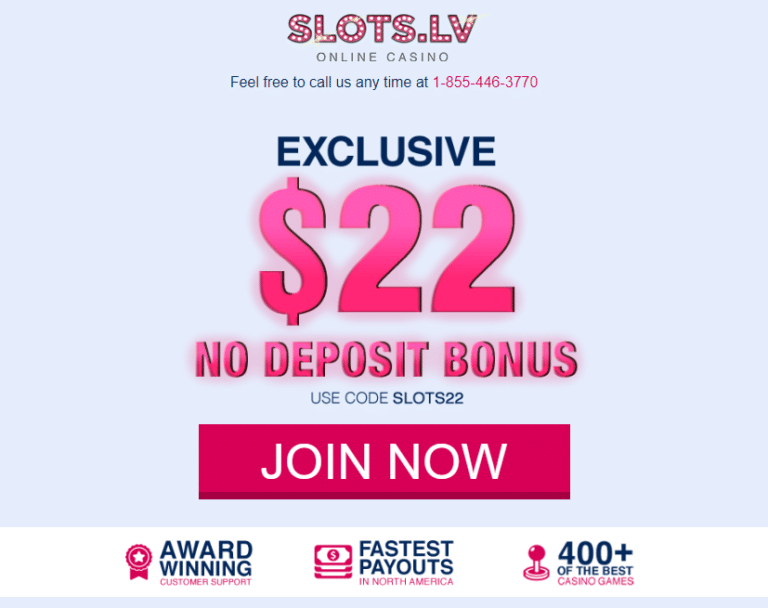 Slots Lv Bonus Codes No Deposit Online Slots.LV $22 FREE No Deposit Bonus – Casino Bonus Codes 365