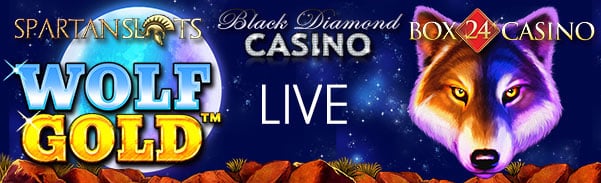 Spartan Slots Black Diamond Box 24 Wolf Gold Pragmatic Play