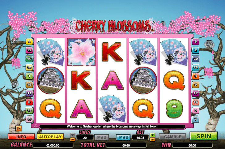 Lincoln Casino Liberty Slots WGS Cherry Blossoms 100 FREE Spins