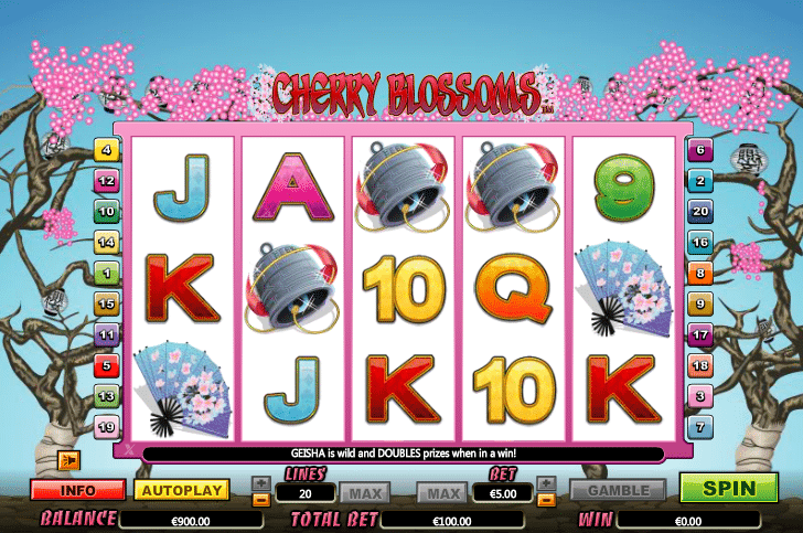 Lincoln Casino Liberty Slots WGS Cherry Blossoms 100 FREE Spins