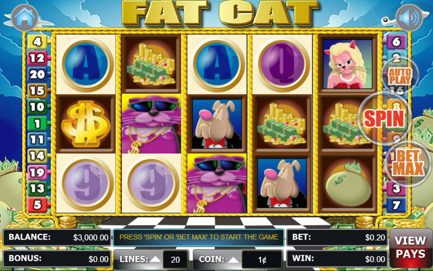 Liberty Slots WGS Technology Fat Cat