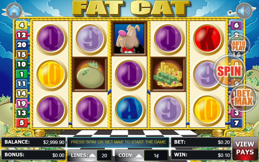 Lincoln Casino WGS Technology Fat Cat