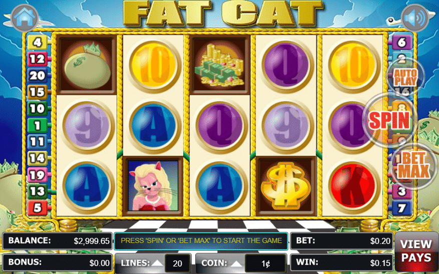 Lincoln Casino WGS Technology Fat Cat