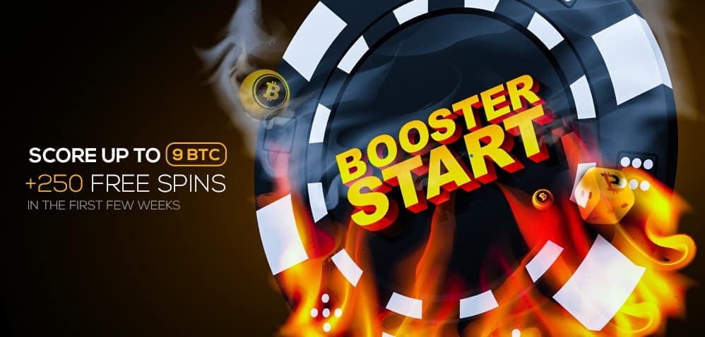 FortuneJack Casino 9 BTC Welcome Bonus 250 FREE Spins