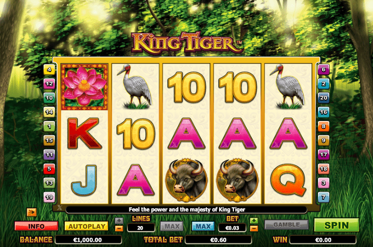 Lincoln Casino Liberty Slots WGS Vegas Technology King Tiger