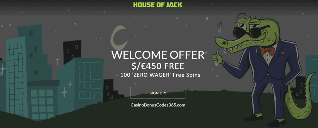 House of Jack Welcome Offer