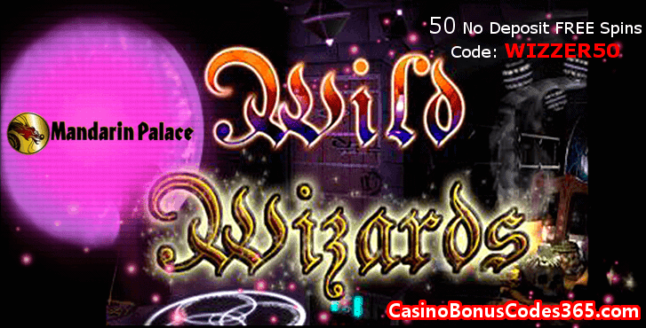 Mandarin Palace Online Casino Wild Wizards 50 No Deposit FREE Spins