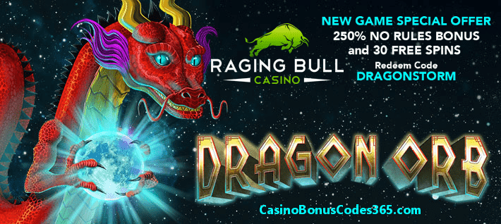 Raging Bull Casino RTG Dragon Orb