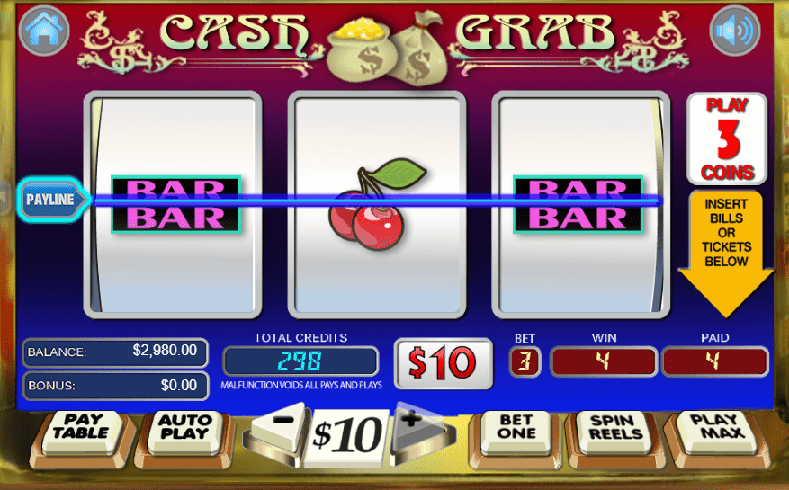 Lincoln Casino WGS Cash Grab