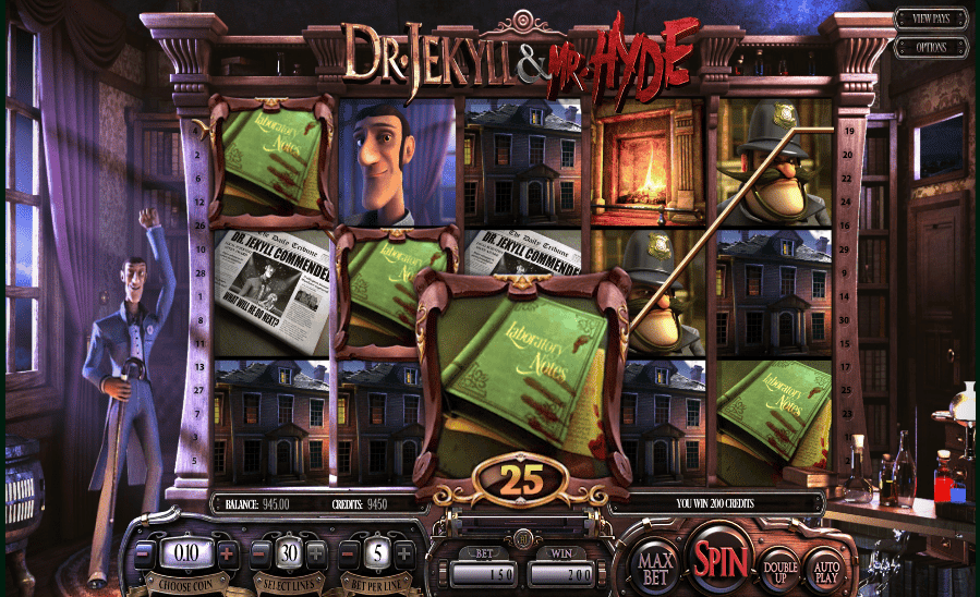 Vegas Crest Casino Dr Jekyll and Mr Hyde Betsoft
