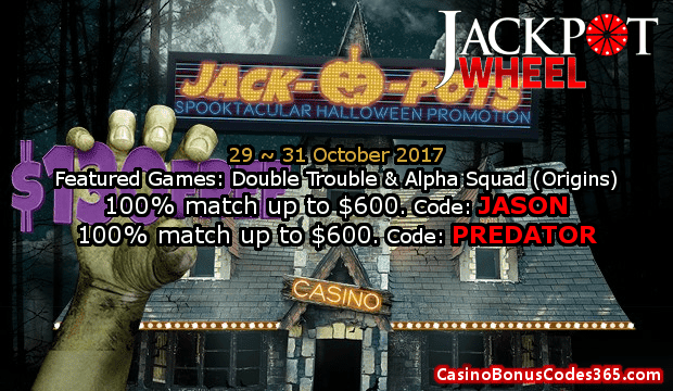 Jackpot Wheel Halloween Promotion Final Week