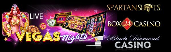 Spartan Slots Box 24 Casino Black Diamond Casino Pragmatic Play Vegas Nights