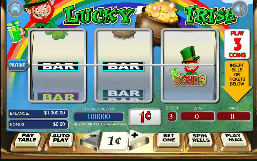 Liberty Slots WGS Lucky Irish