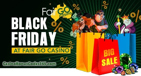 Fair Go Casino The BIG Sale Black Friday Deals