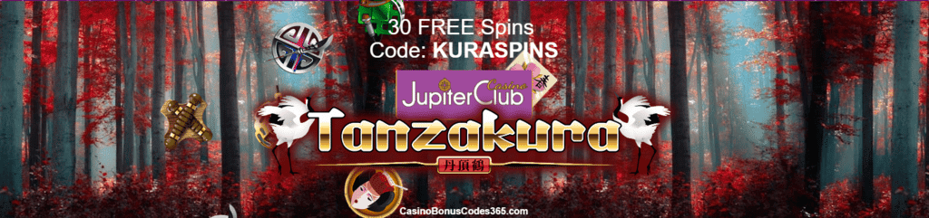 Jupiter Club Casino Saucify New Game Tanzakura 30 FREE Spins