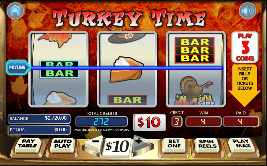 Lincoln Casino WGS Turkey Time