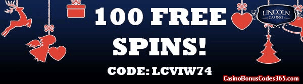 Lincoln Casino 100 FREE Spins WGS Turkey Time