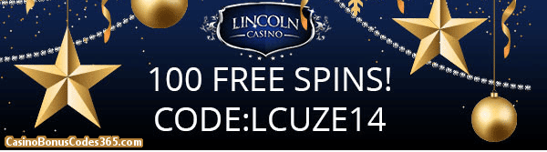 Lincoln Casino 100 FREE Spins on Turkey Shoot