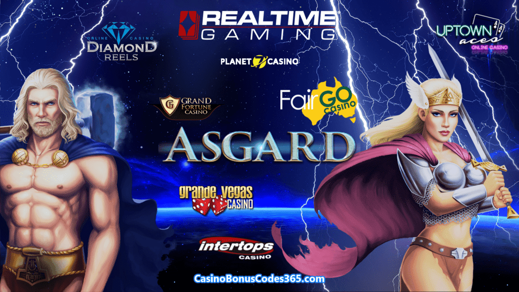 Planet 7 Casino Diamond Reels Casino Grande Vegas Casino Everygame Casino Red Uptown Aces Grand Fortune Casino Fair Go Casino RTG RealTime Gaming New Game Asgard