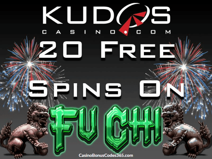 Kudos Casino New Game RTG Fu Chi 20 FREE Spins