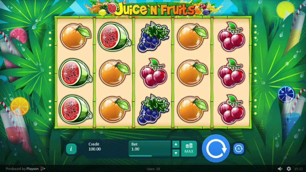 Wintika Casino Playson Juice N Fruits 30 FREE Spins