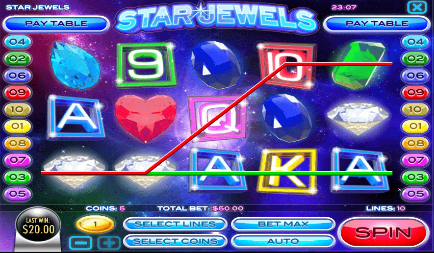 Vegas2Web Casino Rival Gaming Star Jewels