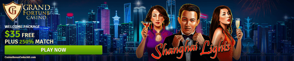 Grand Fortune Casino New RTG Game Shanghai Lights