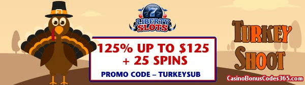 Liberty Slots March 2018 125% up to $125 plus WGS Cash Cow 25 Spins