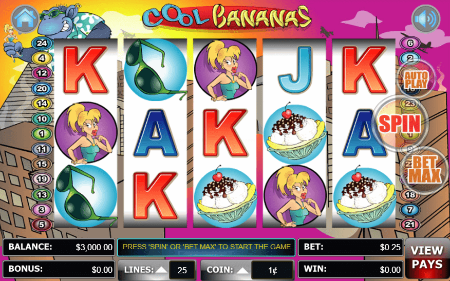 Liberty Slots WGS Cool Bananas