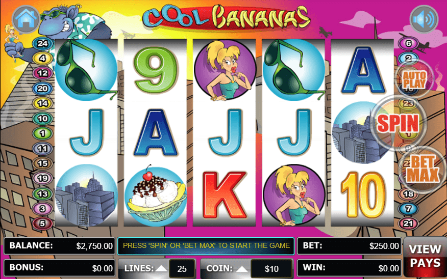 Cool Bananas Libert Slots Lincoln Casino SANTASPINS WGS Technology FREE Spins