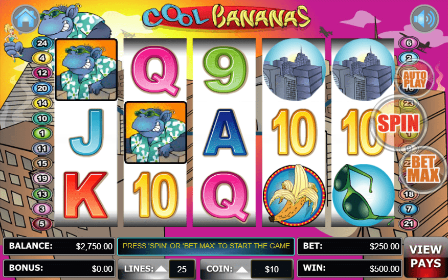 Liberty Slots WGS Cool Bananas