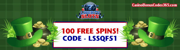 Liberty Slots 100 Lucky Irish FREE Spins