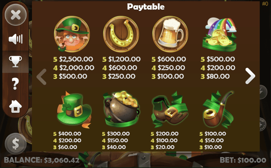 Vegas Crest Casino Mobilots Wild Shamrock