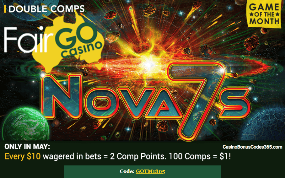 Fair Go Casino May Games of the Month RTG Nova 7s